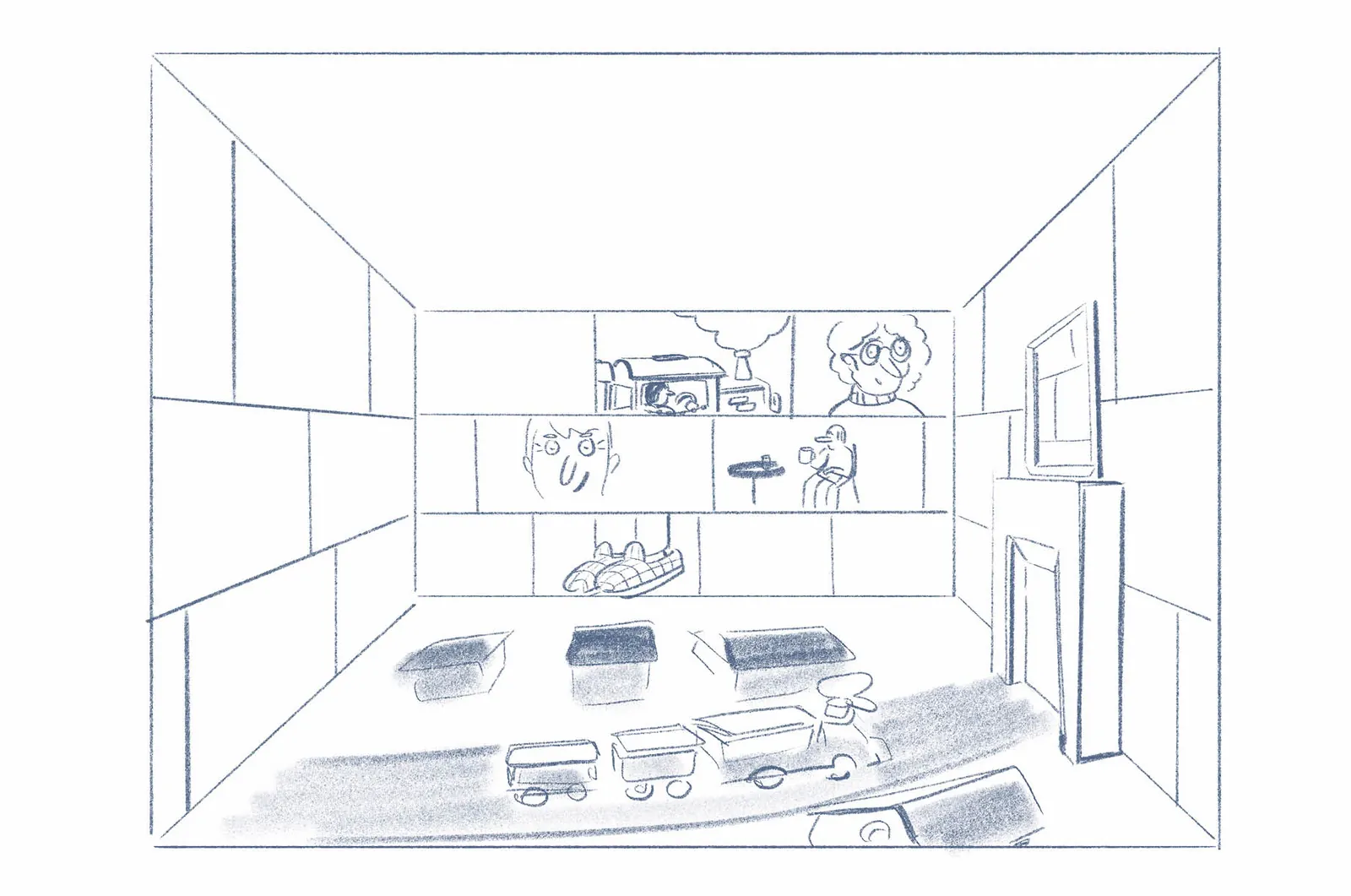 Exposition Transmission – Le Petit Train Démarre – visuel 11