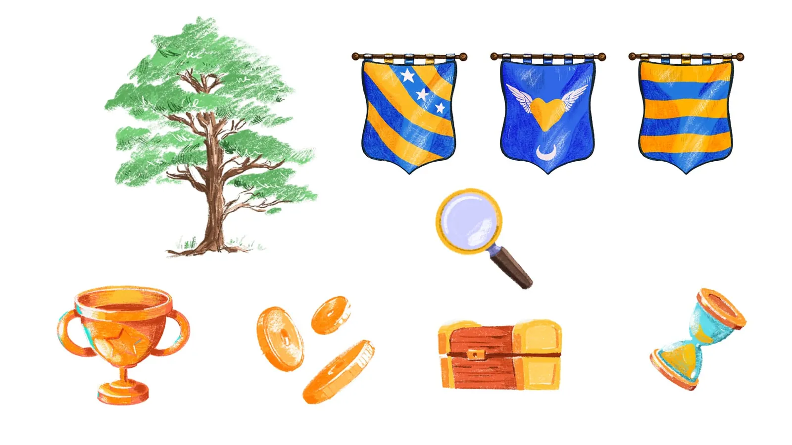 Aurec Express – Illustrations d'assets pour le jeu – visuel 7