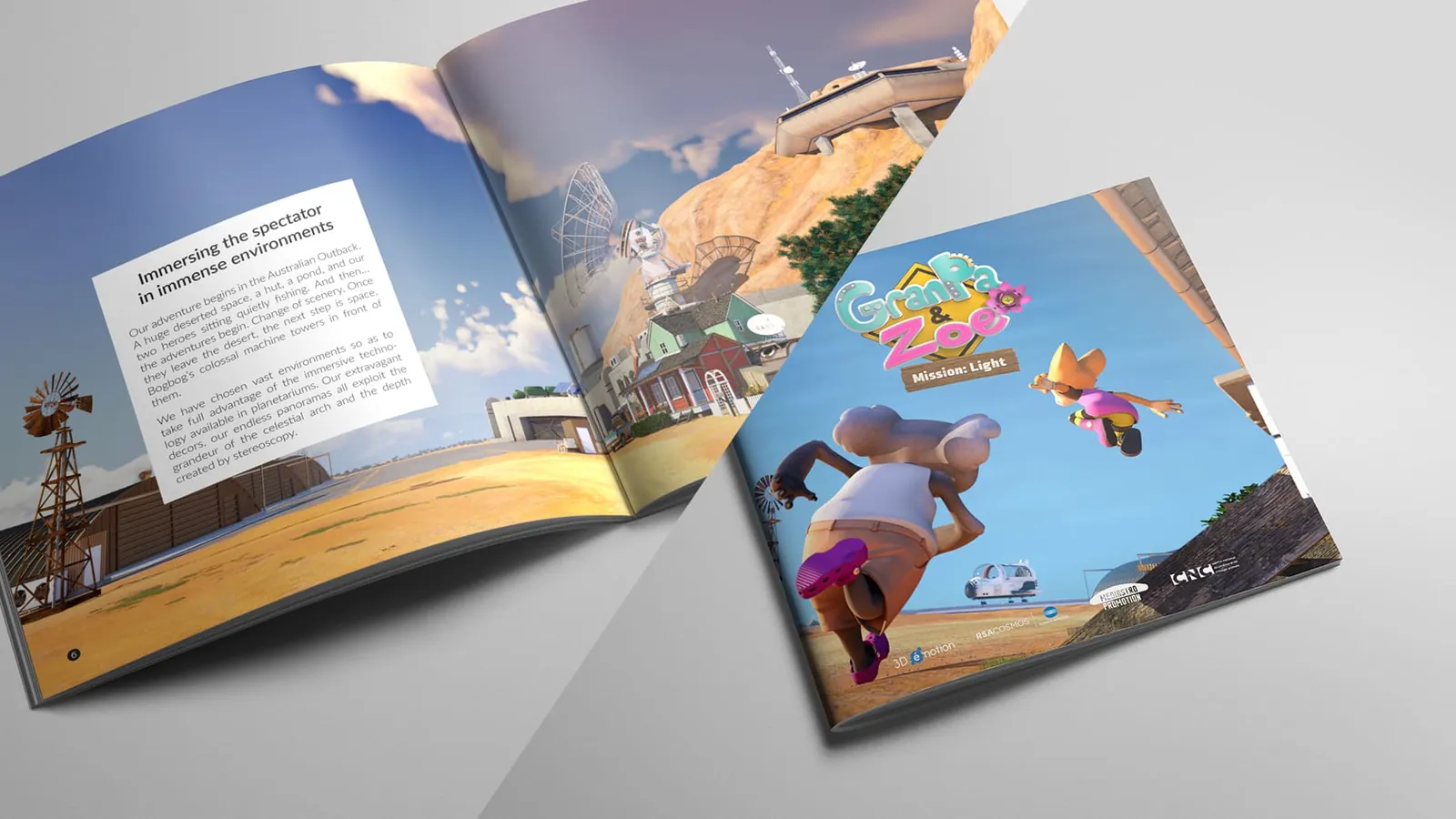 Mediastro Promotion – Livret commercial pour le film GranPa &amp; Zoe – visuel 2